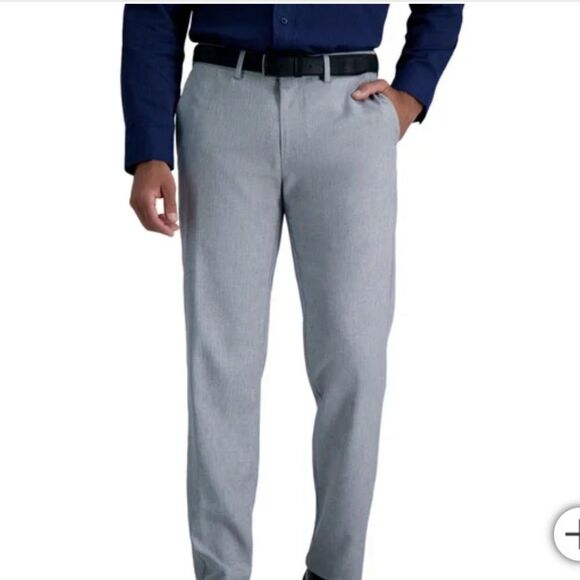 Haggar Men's Gray Pants - Picture 1 of 7